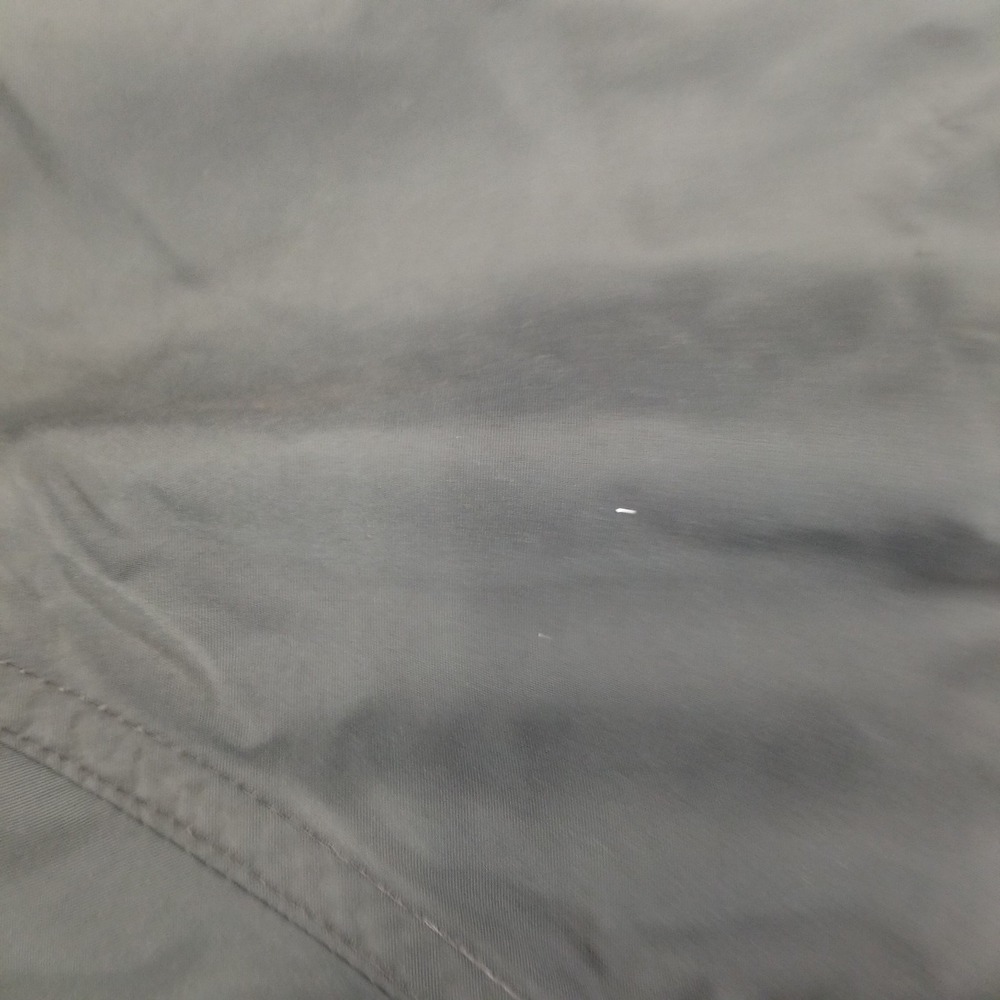L.L. Bean Warm-up Jacket Mens Large Tall Gray Fleece Lined Made USA Distressed - Picture 10 of 15